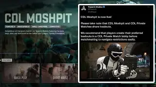 EASILY Create Classes for CDL MW2 Moshpit!