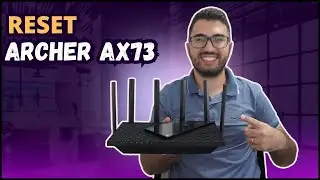 Como fazer Reset no Archer AX73 (apaga senha admin)