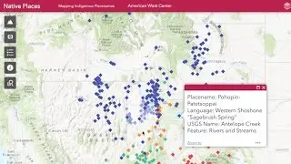 Native Places Atlas - The American West Center