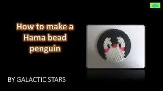 How to make a Hama bead penguin