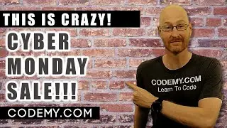 MASSIVE Cyber Monday Sale At Codemy.com!!