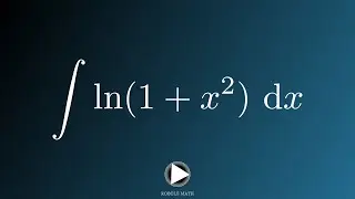 A Textbook Trick to Integrate ln(1+x^2)