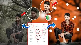 Snapseed CB Photo Editing | Snapseed High Blur And Background Colour Change Photo Editing