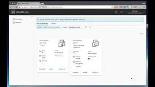 vCloud Director 9.0 HTML 5 Tenant Portal