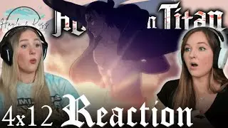 EREN?! | ATTACK ON TITAN | Reaction 4x12