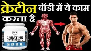 CREATINE बॉडी मे जानिए कैसे करता है काम, CREATINE BENEFITS in HINDI, How to use CREATINE,