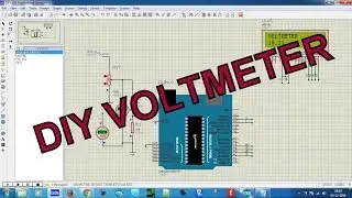 Digital voltmeter using Arduino | Arduino tutorials