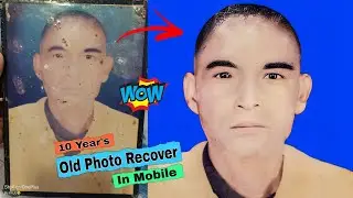 Old photo restoration in mobile || Old photo editing - Deepak Crafts