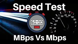 How to check Internet speed (MBps Vs Mbps)