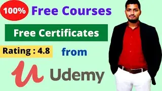 Udemy Free courses certificate 2021 with Projects