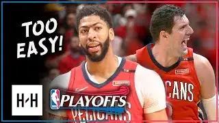 Nikola Mirotic 30 Pts & Anthony Davis 28 Pts Full Game 3 Highlights vs Blazers 2018 Playoffs - CRAZY