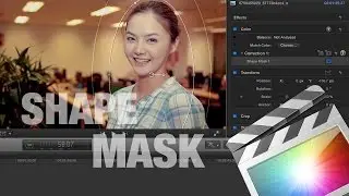 How to Shape Mask in Final Cut pro X