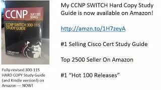 Part 1 - Video 03 - CCNP Hard Copy Study Guide News