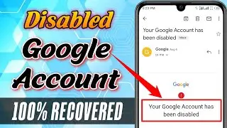 How to Recover Disabled Google & Gmail Account - Disabled Gmail Account Recovery - Gmail recovery