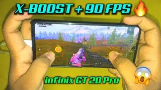 TES PUBG INFINIX GT 20 PRO | 90 FPS | LIVIK 22KILLS 😉🔥