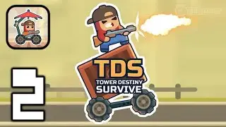 TDS Tower Destiny Survive - Gameplay Walkthrough Part 2 Tutorial Upgrading the Tower (Android,iOS)