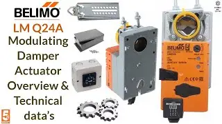 #Belimo LMQ24A Modulating Damper Actuator / #hvac / #buildingautomation