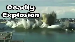 Massive Deadly Explossion look like a cinematic Effect Caught on Cam