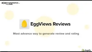 EggViews Shopify Product Review App