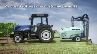 New Holland Agriculture Blue Cab 4 Technology (T4F)