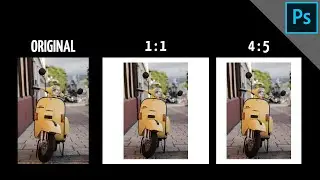 Add borders to your photo for INSTAGRAM | PHOTOSHOP TUTORIAL - TIPS & TRICKS
