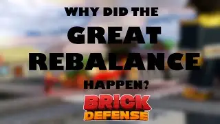 Why the Great Rebalance happened?