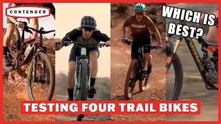 HIGHTOWER vs 4060 ST vs GENIUS vs OCCAM | Riding and Comparing Four Trail Bikes | Contender Bicycles