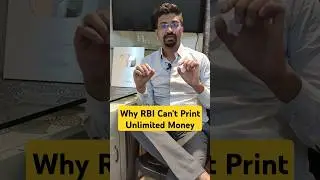 Why RBI can't Print Unlimited Money ? #shorts #economy #economics