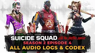 Suicide Squad - Season 2 Episode 4 - All Audio Logs, Tapes and Concept Art