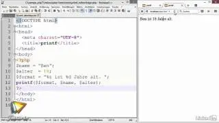 PHP-Funktionen Tutorial: Volle Freiheit für die Formatierung mit printf() |video2brain.com