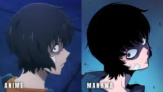 Anime VS Manhwa - Solo Leveling Season 1 Episode 1