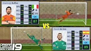 De Gea vs Buffon | Penalty Shootout | Dream League Soccer 19