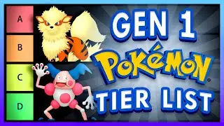 Ranking All Generation 1 Pokemon - Tier List