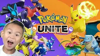 A Fun POKEMON Game! Pokemon Unite Gameplay