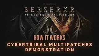 Berserkr: Tribal Punk Folk Drums  - Cybertribal - Multipatches Demonstration