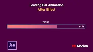 Loading Infographics Animation | Tutorial | Loading bar infographics | After effect