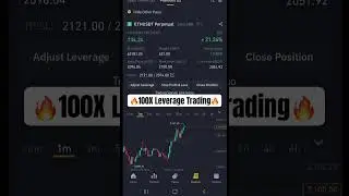 100X Leverage Trading | Binance Futures Trading