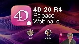 4D Webinar - Les nouveautés de 4D 20 R4  [Français - France et Francophonie]