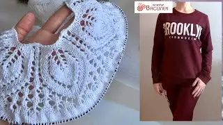 Начала вязать 