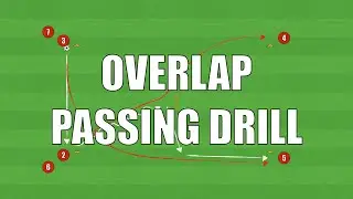 Overlap Passing Drill | Football/Soccer