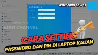 CARA MEMBUAT PASSWORD DI WINDOWS 11 💯✔ | TERNYATA SEMUDAH INI 🔥 | BERLAKU DI WINDOWS 10 & 11