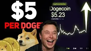 $5 DOLLAR DOGECOIN IS REALISTIC! HERES WHY! (DOGECOIN UPDATE!) (DOGECOIN ANNOUNCEMENT!)