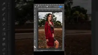 How to blur background #photoshoptutorial #shorts