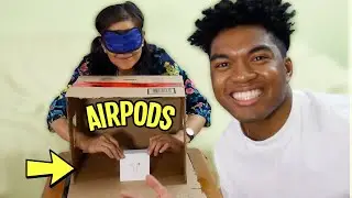 WHAT'S IN THE BOX CHALLENGE (MOTHER'S DAY EDITION) *she got scared*