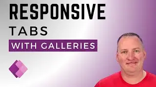 Use a Responsive Gallery to create tabs in Power Apps