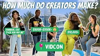 How Much Do Influencers Make? We Asked At VidCon📍Salary Transparent Street™️