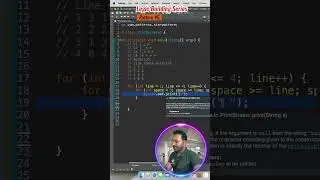 Logic Building Series | Fifth Pattern #javatutorial