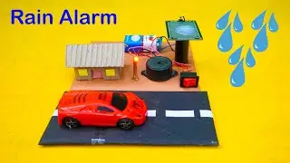 Inspire Award Science Projects 2023 Ideas For Students | How To Make Rain Alarm