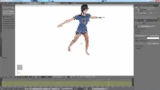 Blender.  Как применить к персонажу из Makehuman анимацию Motion Capture