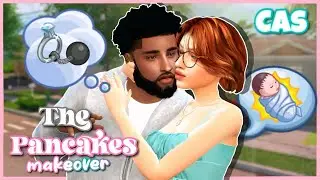 giving the pancakes the makeover they deserve (derogatory) 🏠🥞 | sims 4 cas | cc folder + download